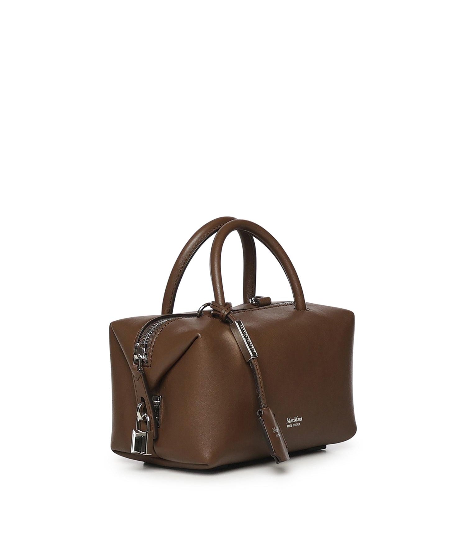 Bauletto in pelle con logo 2614511031600 029 MAX MARA 