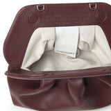 Clutch Tia<BR/> TMFW25TN120 PRUNE THEMOIRè 