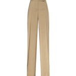 Pantalone in popeline di lana e seta 2611131173600 007 MAX MARA 