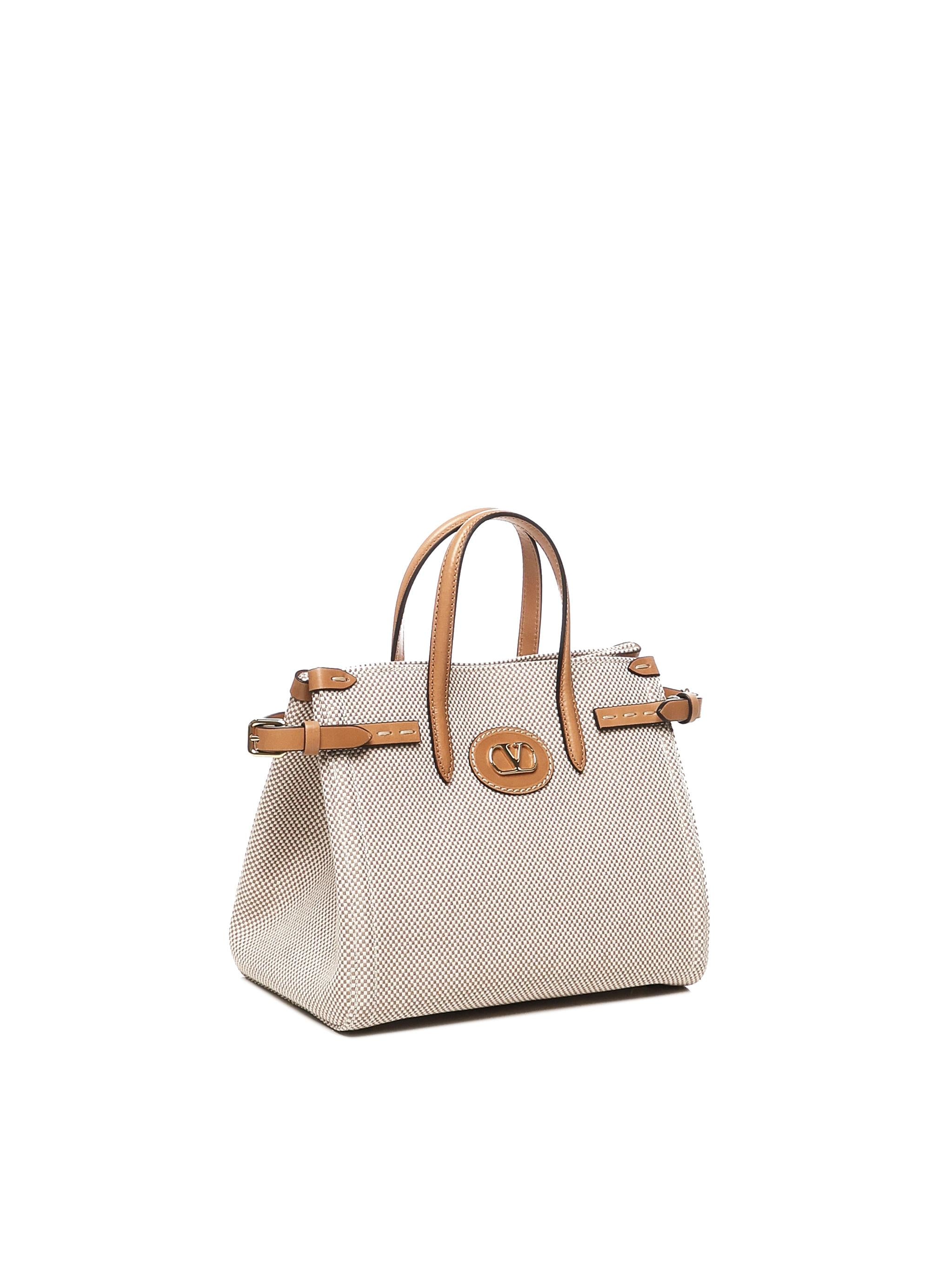 Borsa Shopping piccola Valentino Garavani Antibes in canvas 8W2B0R20 EZTR2H VALENTINO GARAVANI 