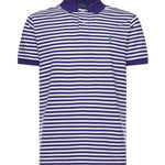 Polo a righe in cotone con logo 710956682 503 POLO RALPH LAUREN 
