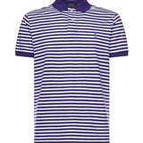 Polo a righe in cotone con logo 710956682 503 POLO RALPH LAUREN 