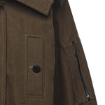 Piumino lungo con finiture in pelliccia F9U05Z FU6YDV0531 DOLCE & GABBANA 