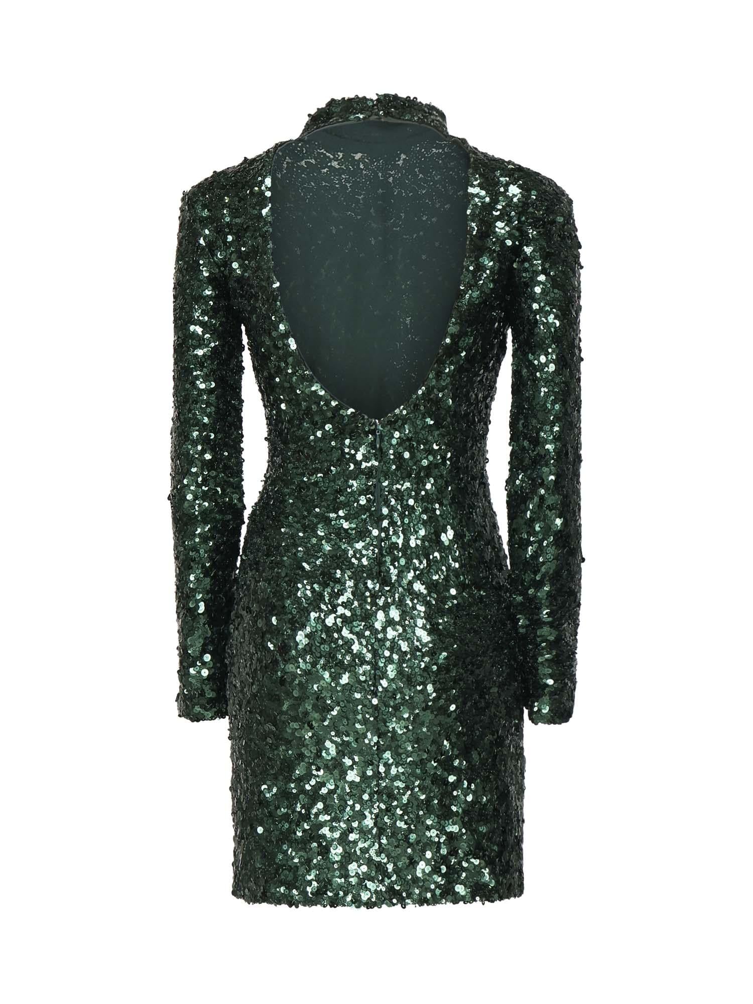 Abito corto con paillettes 105544 A2Q4V88 PINKO 