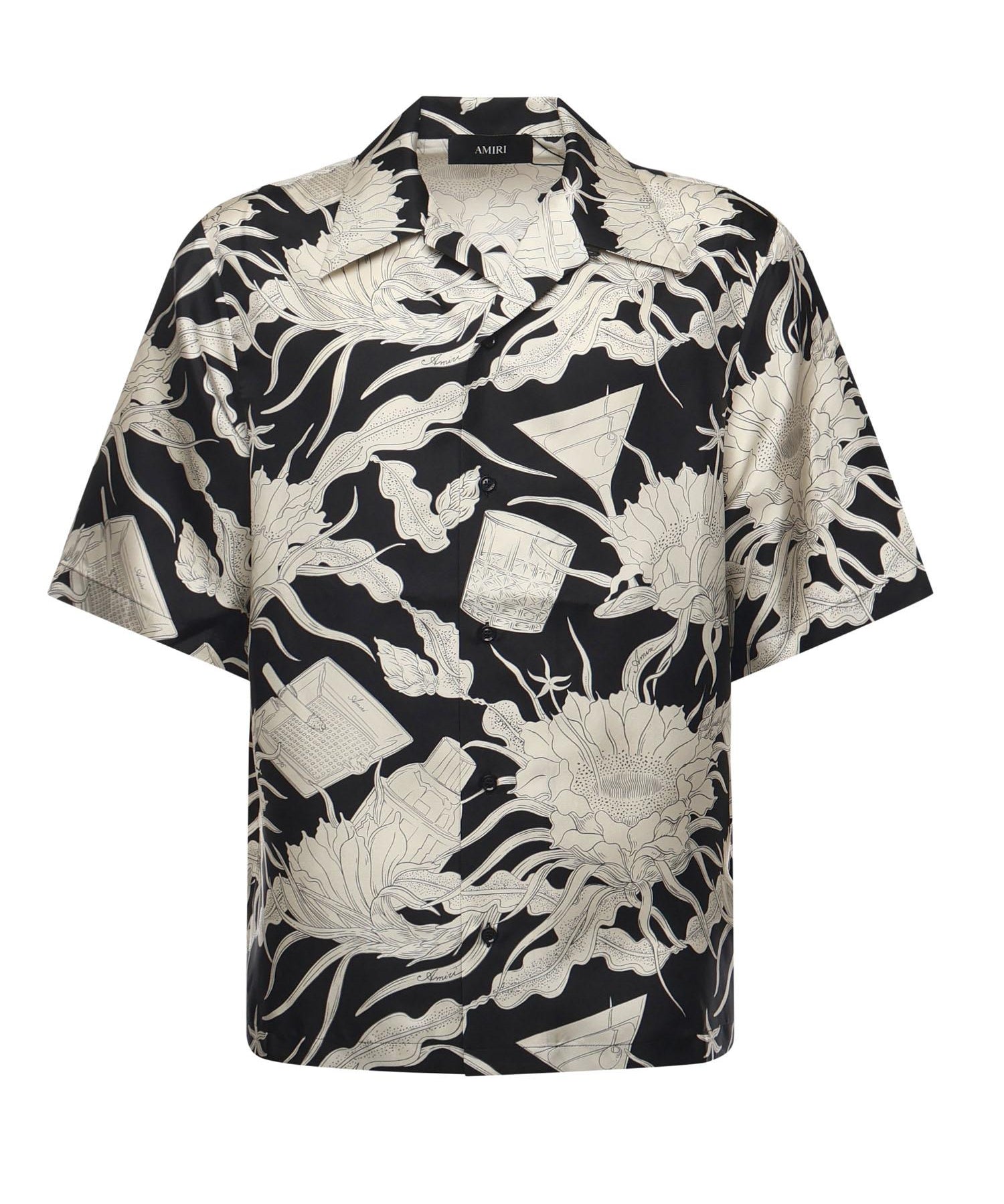 Camicia cocktail in cotone <BR/> AMSTCA1208 001 AMIRI 
