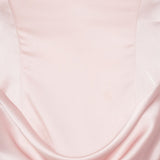 Abito bustier in raso 116336 345 ROTATE 