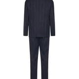 Abito monopetto gessato M75ABUD01TES0M091 11 ELEVENTY 