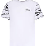 T-shirt in jersey di cotone con stampa 80GAH6R1 JS555L02 VERSACE JEANS COUTURE 