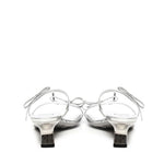 Sandali Petal in pelle di vitello metallizzata LPET465X04 1160 LOEWE 