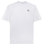 T-shirt con patch Compass in jersey di cotone L1S152100030 S0115V0001 STONE ISLAND 