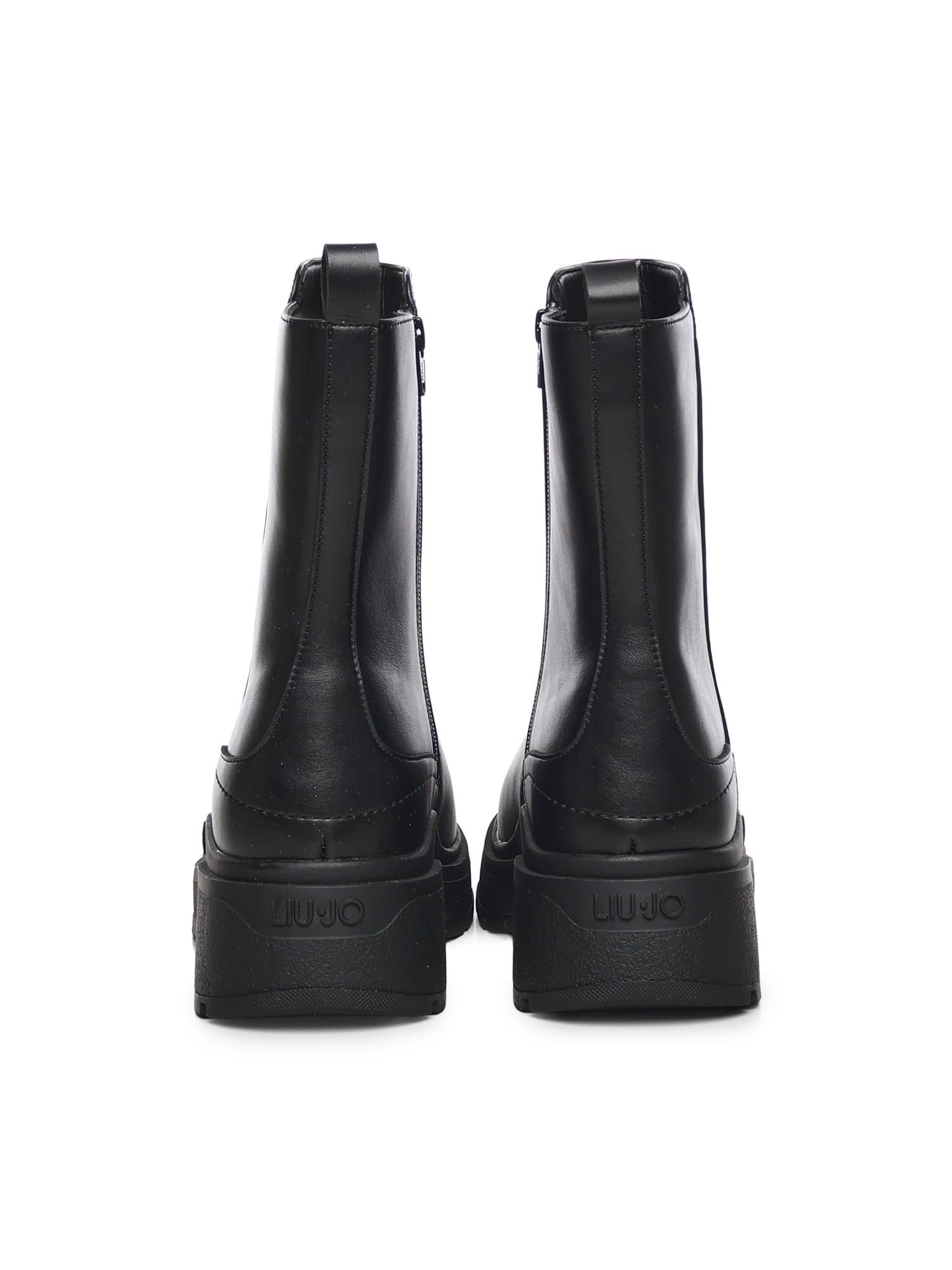 Stivaletti Andrea con logo<BR/> SF5147EX014 22222 LIU JO 