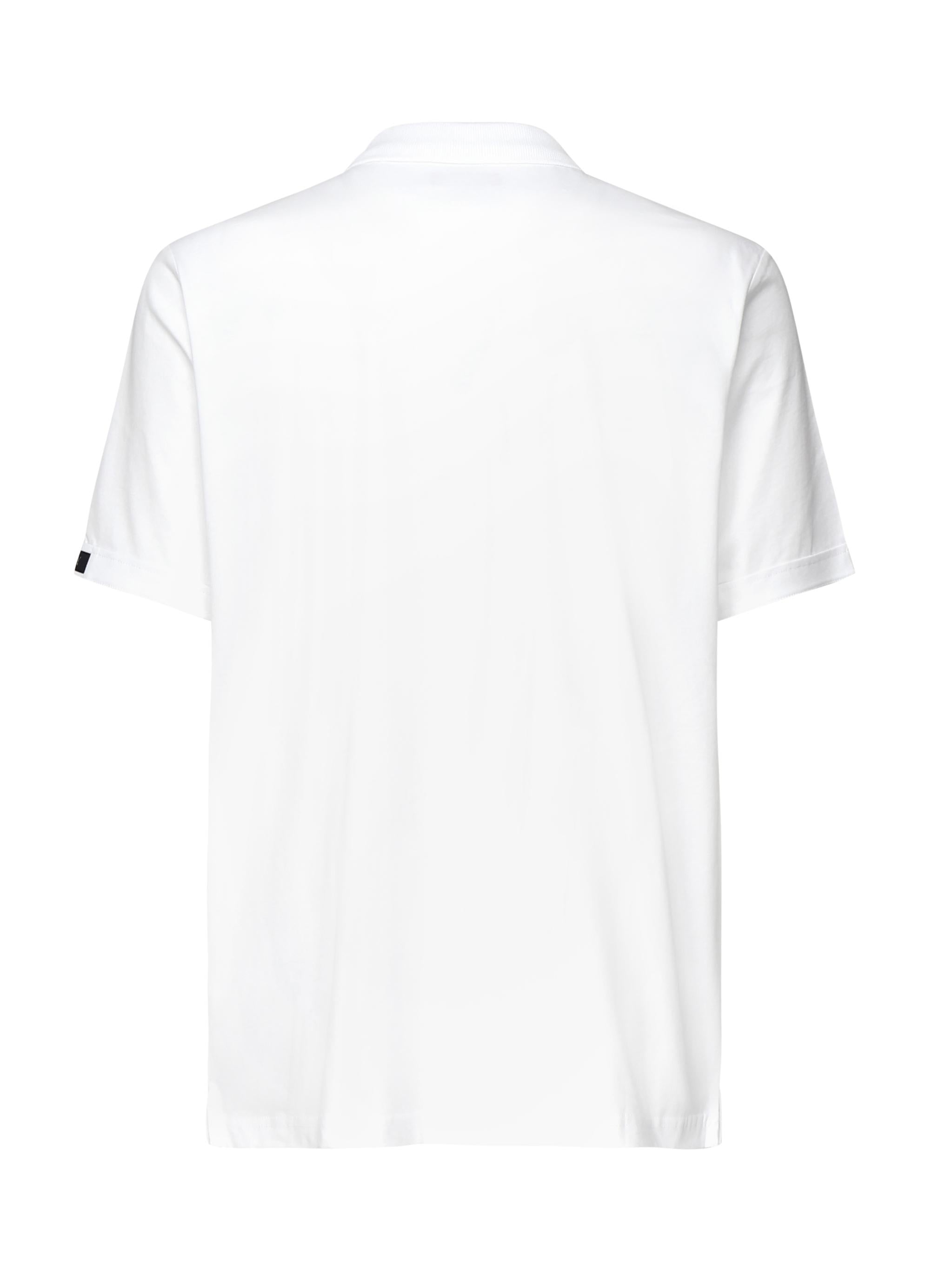 Polo in cotone con logo NPMB2501340UCX B001 FAY 