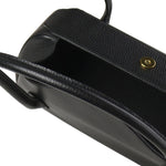 Borsa a spalla Oyster in pelle OYSTER SHOULDER BAG BLACK YUZEFI 