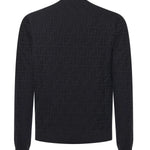 Pullover in cotone FF Jacquard FZX091 AUW0F0QA1 FENDI 