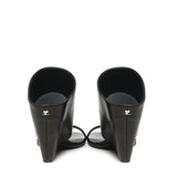 Mules in pelle con zeppa 225SSD037AG0030 9999 COURREGES 