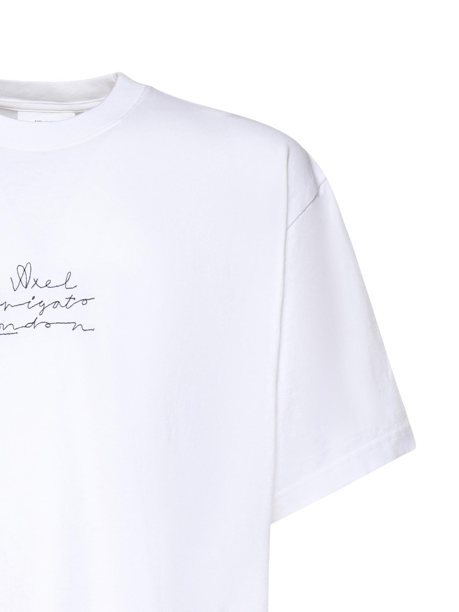 T-shirt London City in cotone A3864002 WHITE AXEL ARIGATO 