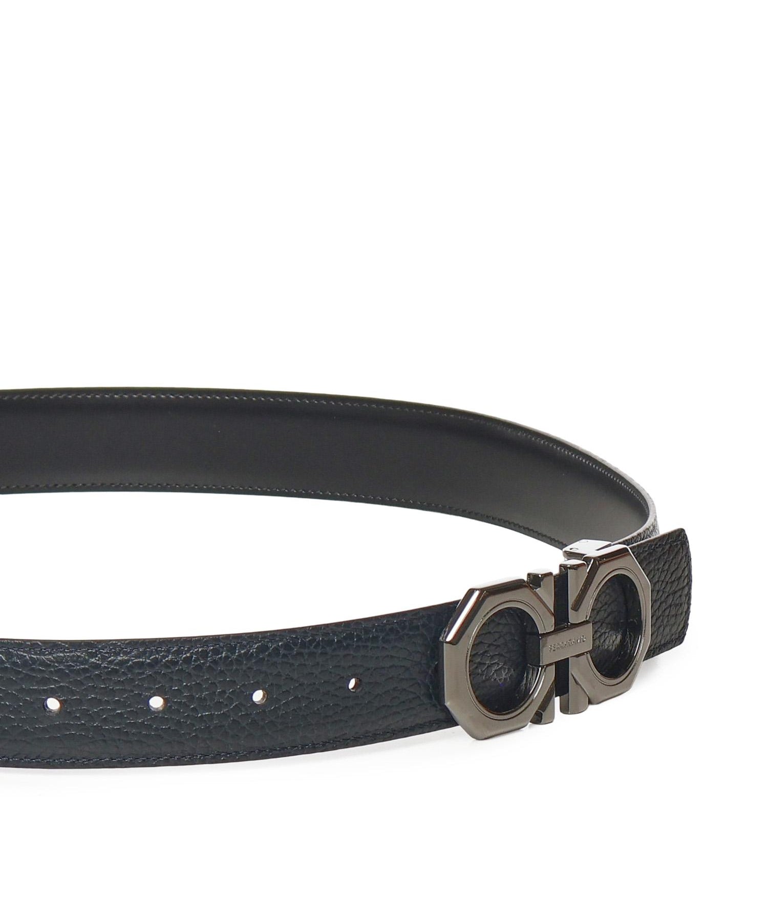 Cintura Gancini in pelle 670266 765787006 FERRAGAMO 