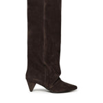 Stivale alto in camoscio ALIANA PEPE ALCHIMIA 