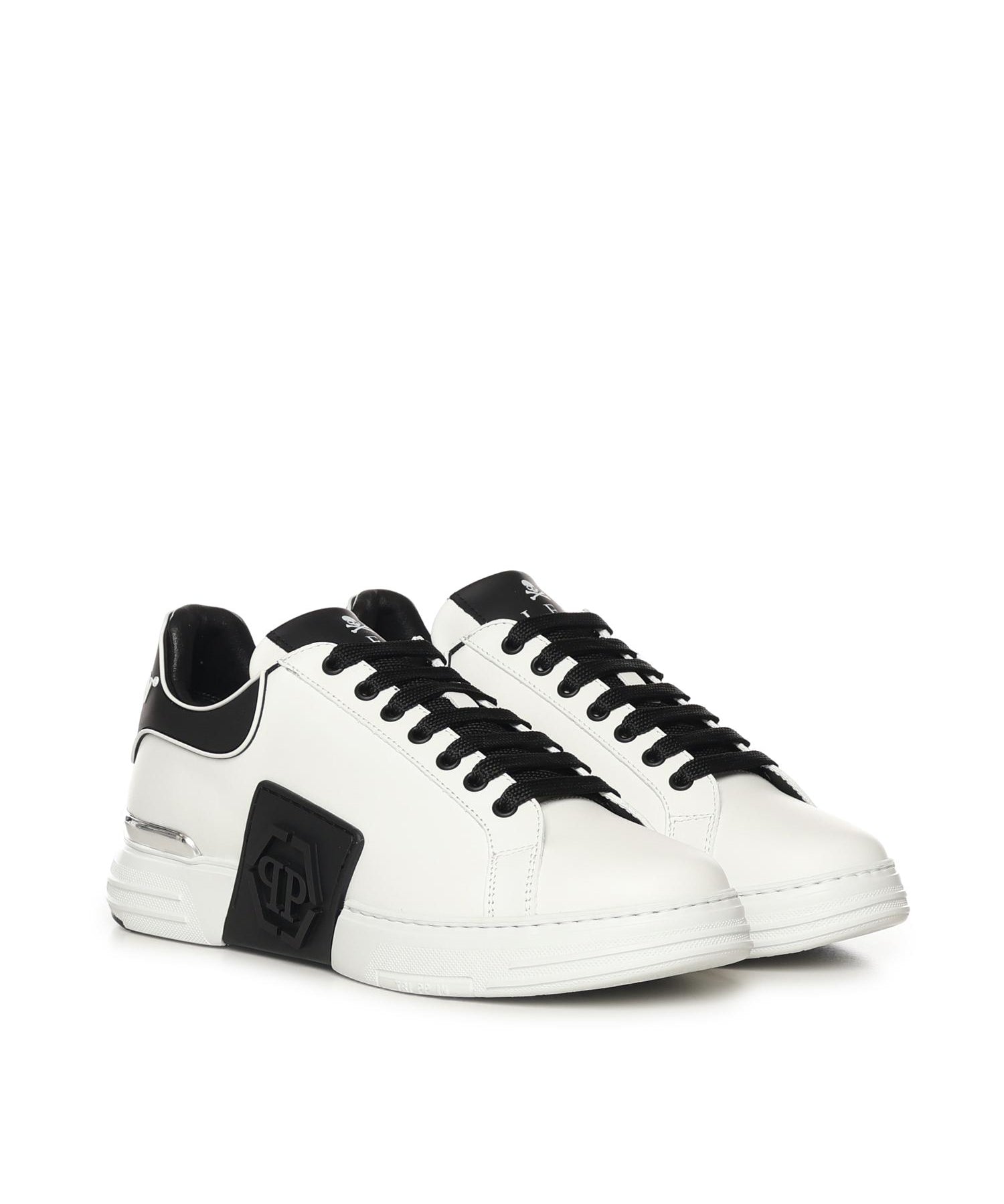 Sneaker Phantom Kick$ in pelle<BR/> SAFSUSC0904 PLE005N02 PHILIPP PLEIN 