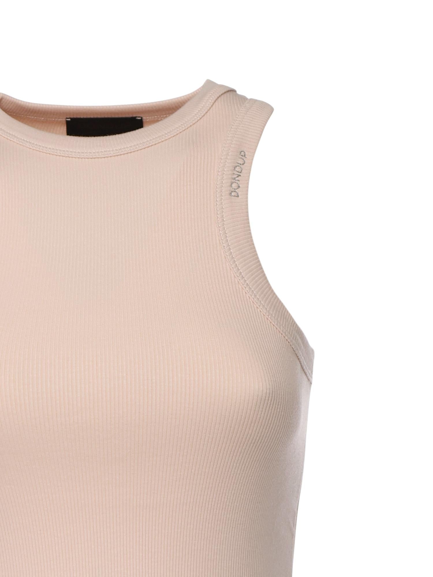 Canotta in cotone con logo DS071 JS0314DXXX511 DONDUP 