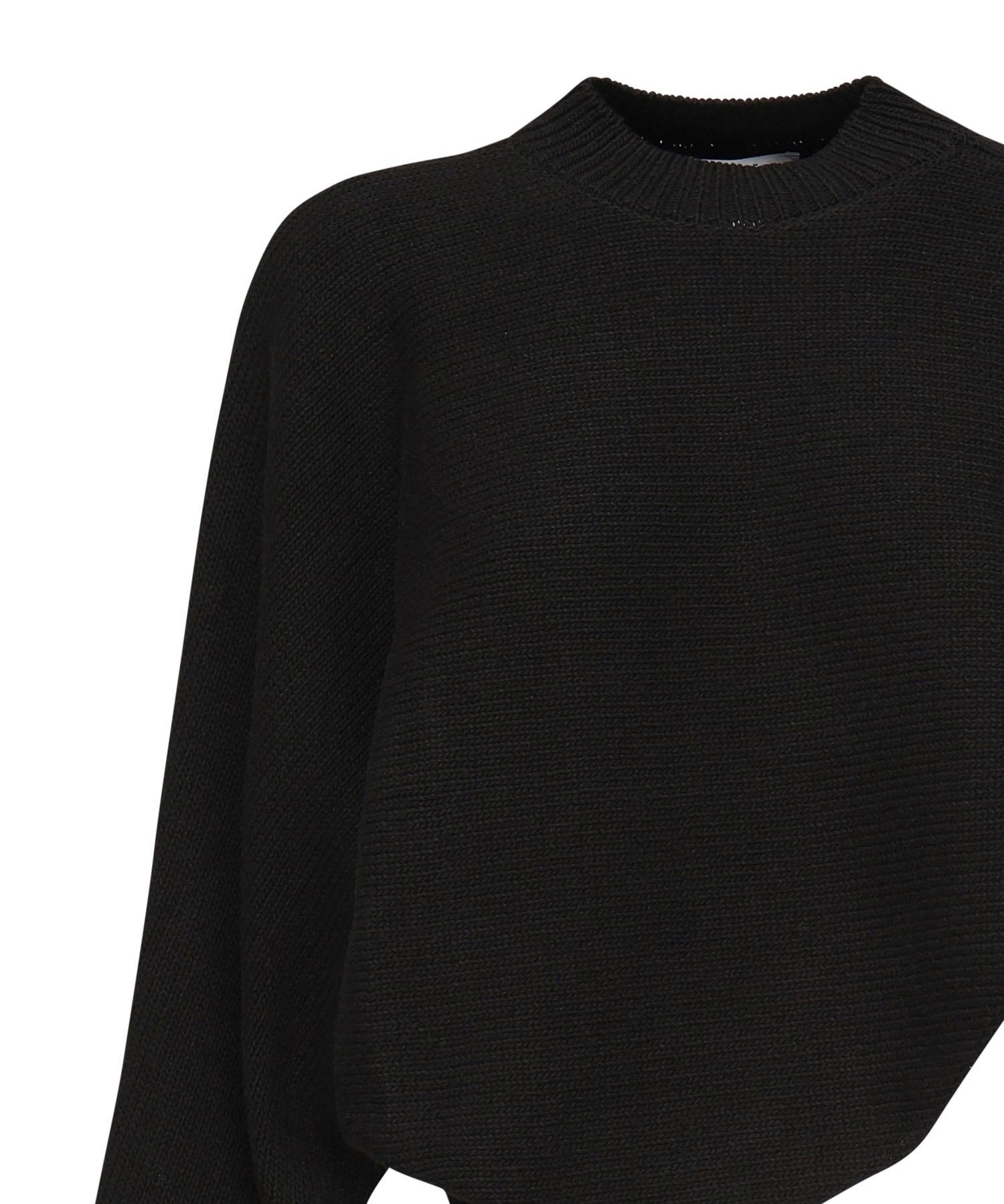Pullover asimmetrico AA9G0043K082B 995 ALAIA 