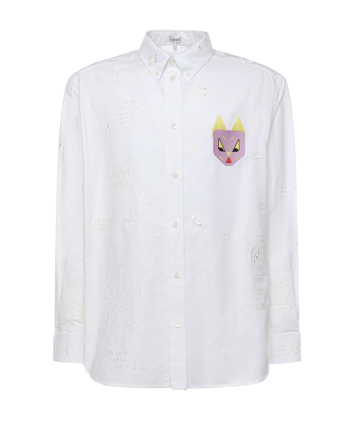 Camicia in cotone H526Y05WG7 2016 LOEWE 