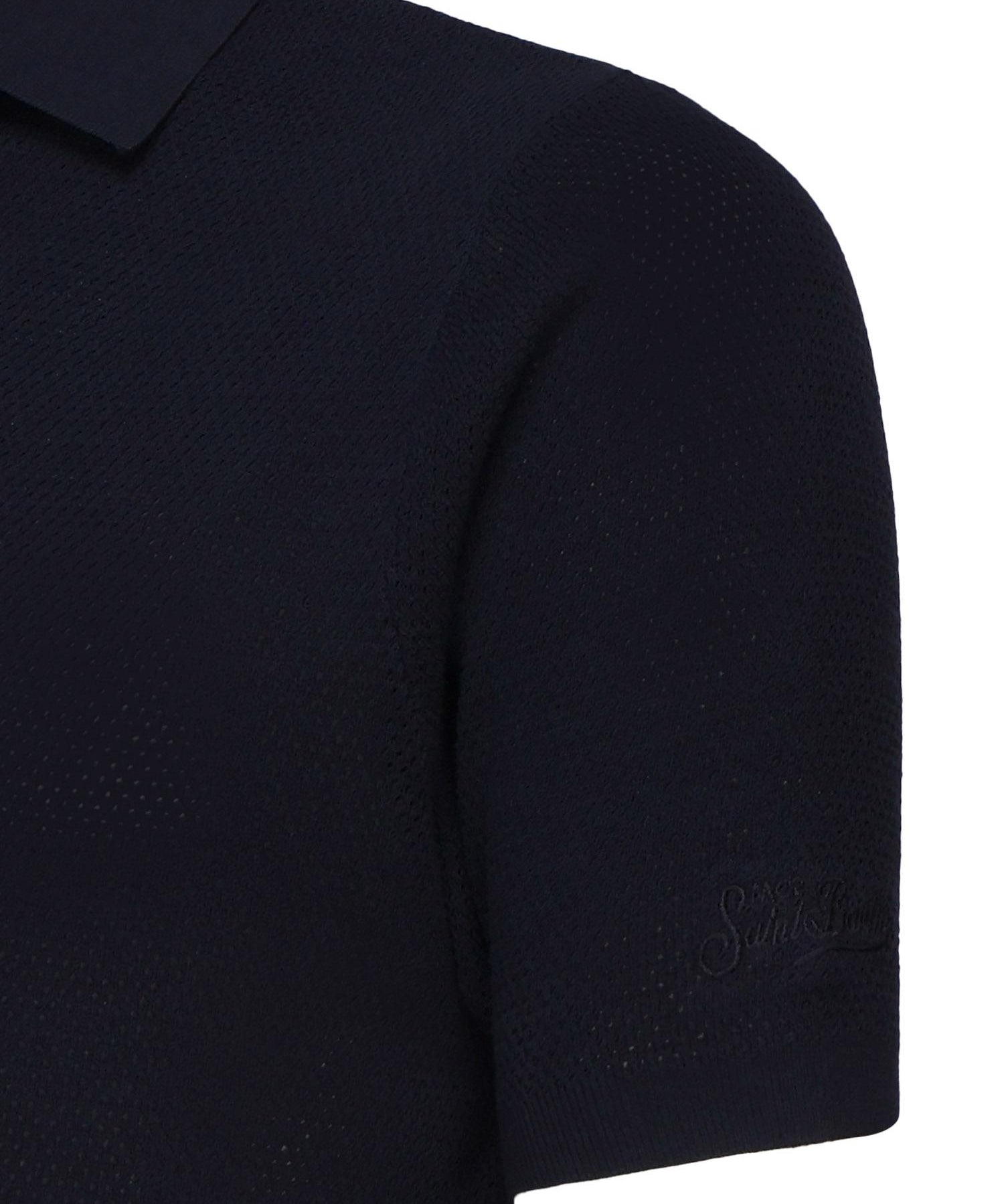 Polo Sloan con logo<BR/> SLO0001 01413H MC2 SAINT BARTH 