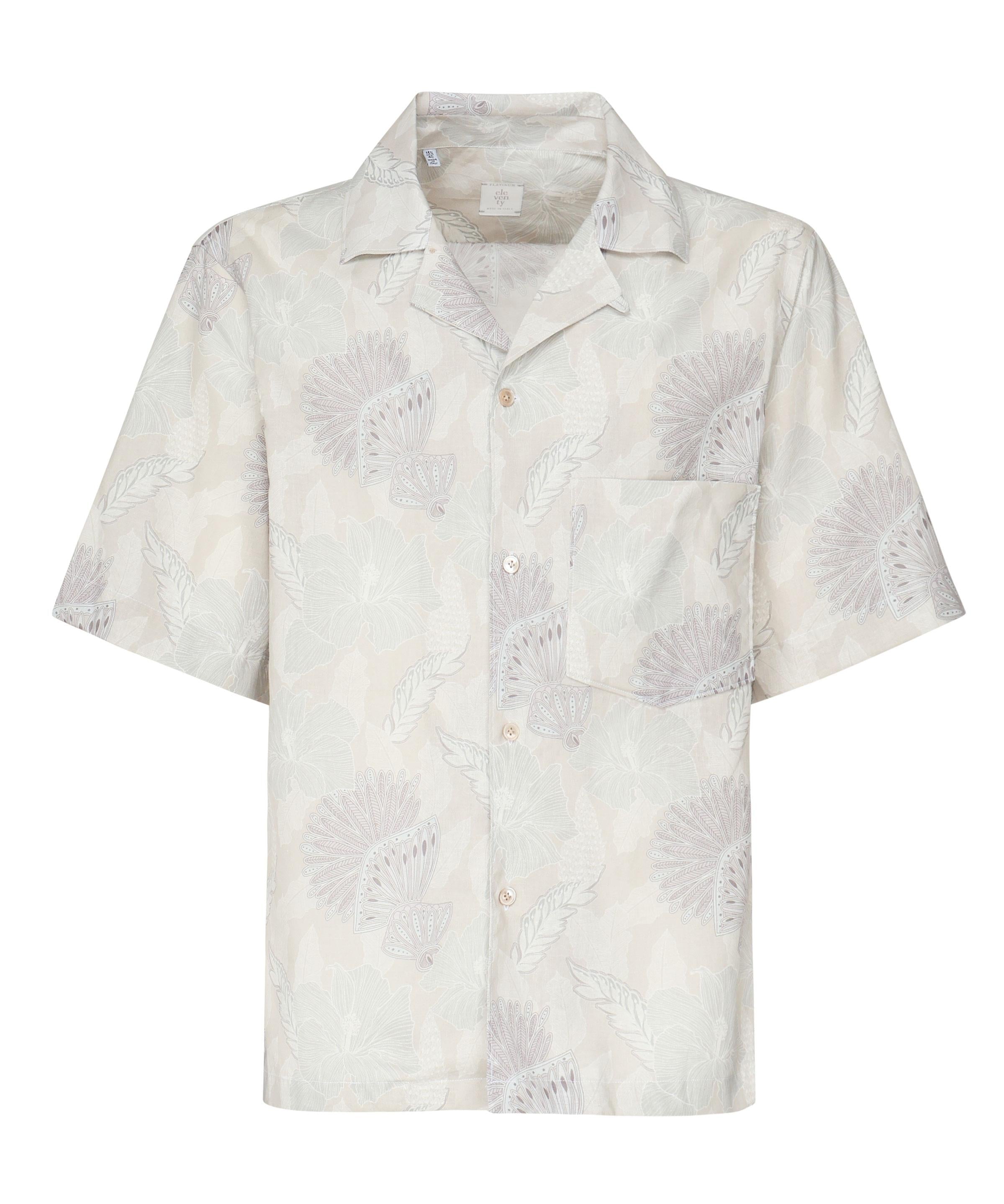 Camicia con stampa paisley K75CAMK07TES0K227 02-47 ELEVENTY 