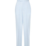 Pantaloni in twill di seta e viscosa 820107 V5D904350 BOTTEGA VENETA 
