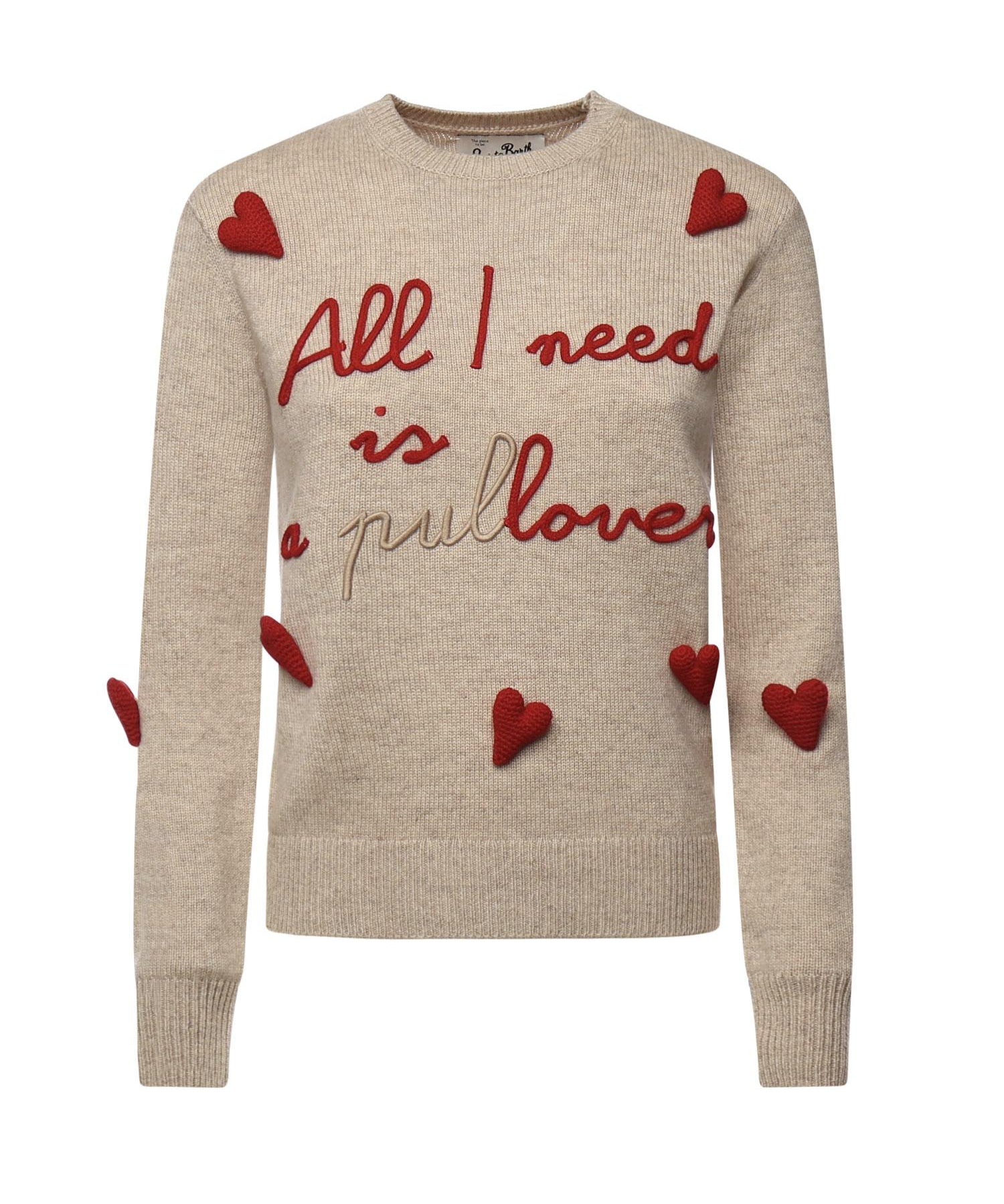 Maglione New Queen in misto cashmere QUE0010 00671I MC2 SAINT BARTH 
