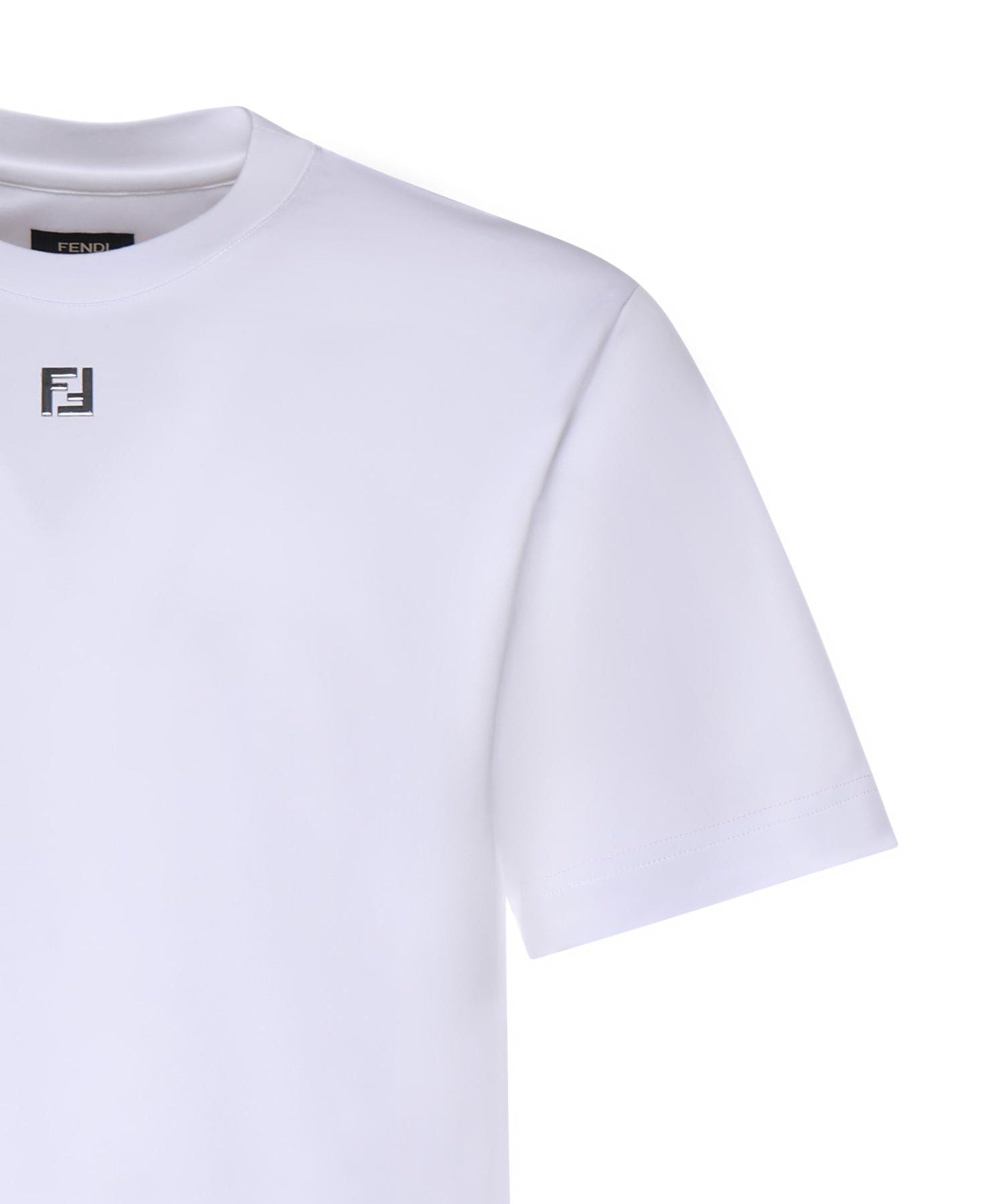 T-shirt in cotone con logo FY0936 ARYYF0QA0 FENDI 
