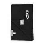 Sciarpa con logo lettering MKMC542078 001 MICHAEL MICHAEL KORS 