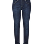 Pantaloni George skinny in cotone e lyocell<BR/> UP232 DS0345UHR2800 DONDUP 