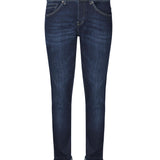 Pantaloni George skinny in cotone e lyocell<BR/> UP232 DS0345UHR2800 DONDUP 