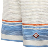 Shorts in crochet di cotone MPF25KW1011 01 CASABLANCA 