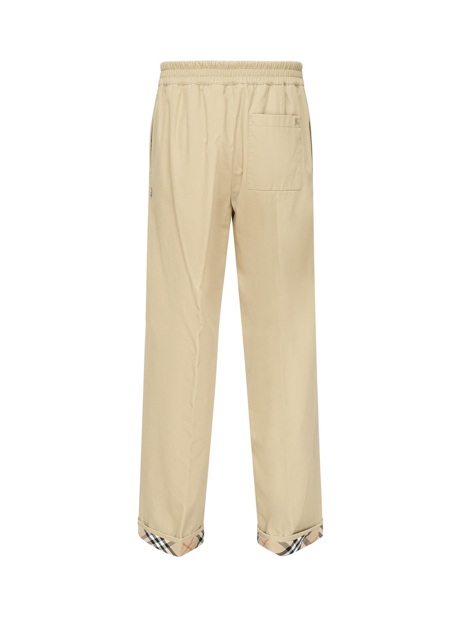 Pantaloni in gabardine 8111203 C2981 BURBERRY 