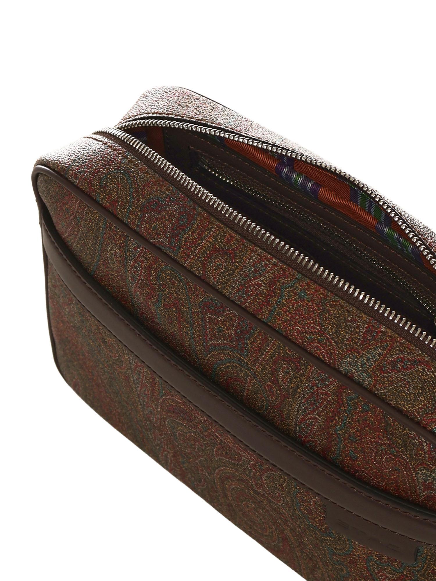 Borsa a tracolla piccola in arnica MP1C001 AA012M0019 ETRO 