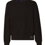 Maglioncino in cashmere con logo knight 8093611 C1170 BURBERRY 