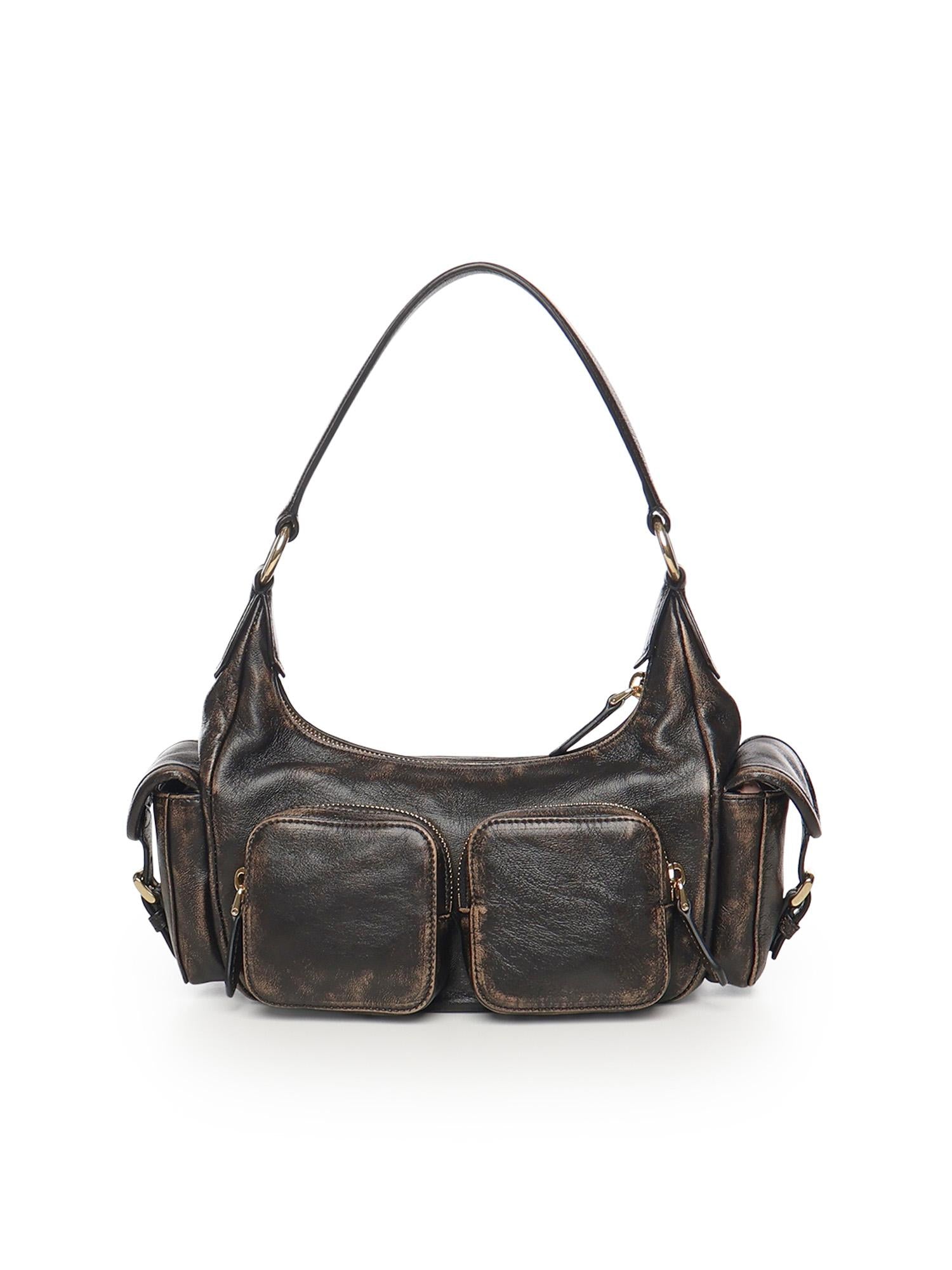 Borsa pocket in nappa 5BC188 AF8TF0201 MIU MIU 