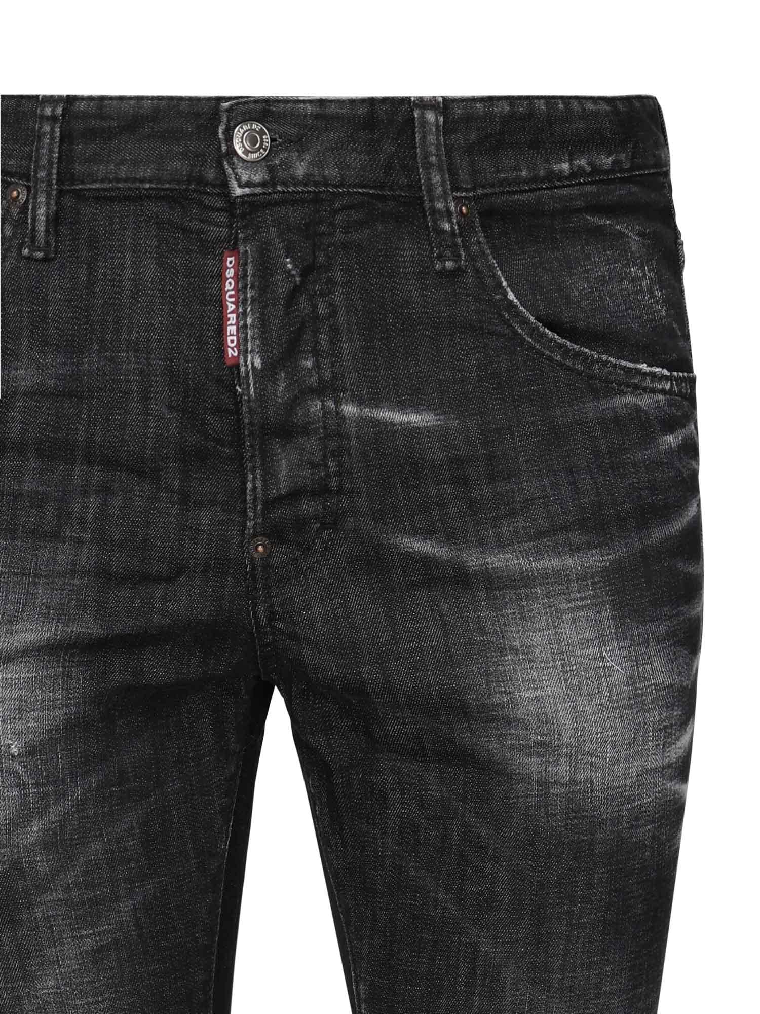 Jeans Skater distressed<BR/> S74LB1726 S30357900 DSQUARED2 
