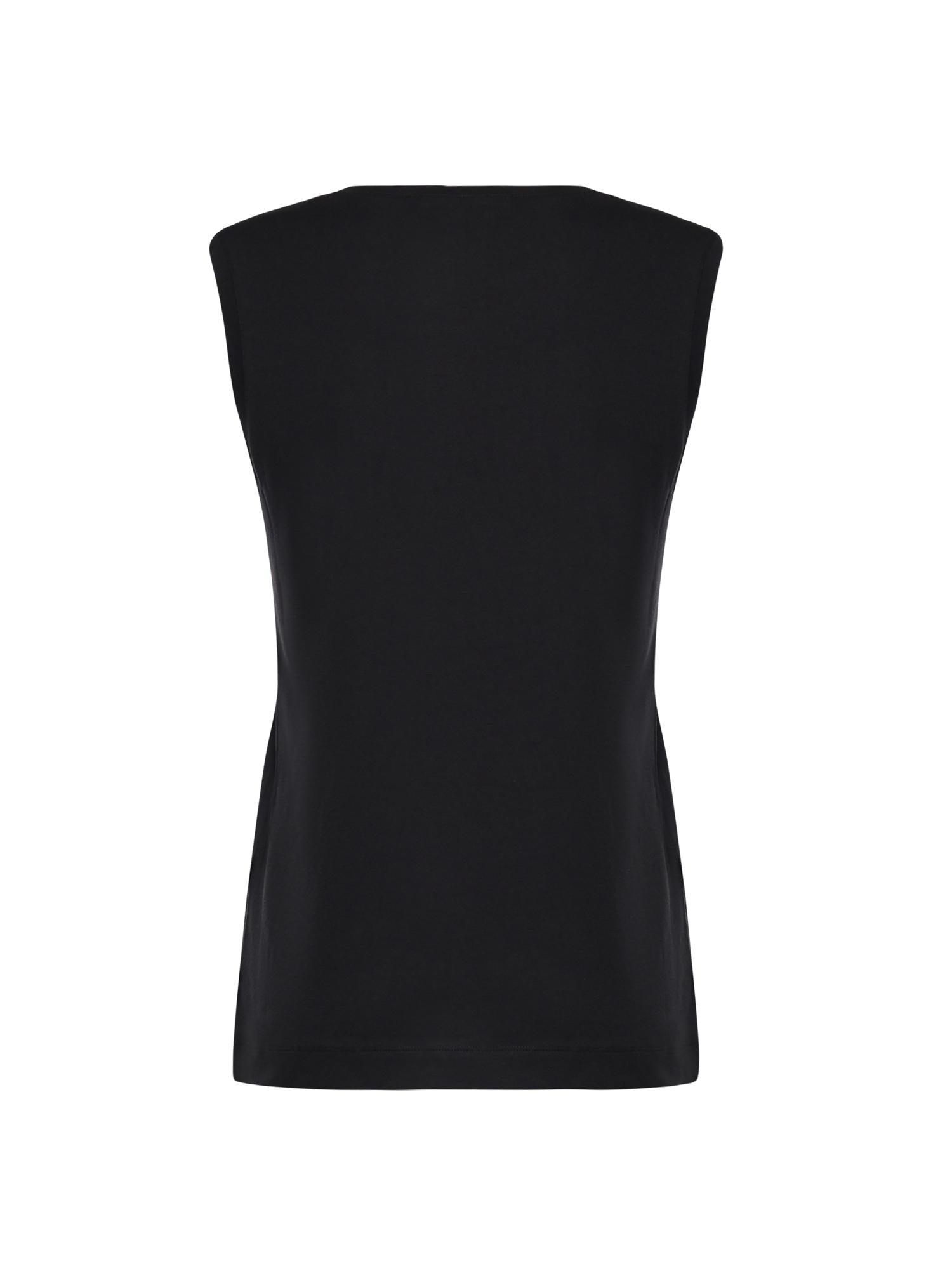 Tank top in jersey di cotone 105741 A326Z99 PINKO 