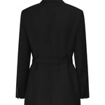 Blazer in tela di lana con cintura 2521046101600 004 MAX MARA 