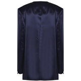 Giacca doppiopetto in seta A05081627 0290 ALBERTA FERRETTI 