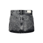 Minigonna effetto aged in denim di cotone GIO 8020 ICON DENIM 