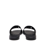 Slide in pelle con logo DG A80397 AO60280999 DOLCE & GABBANA 