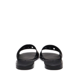 Slide in pelle con logo DG A80397 AO60280999 DOLCE & GABBANA 