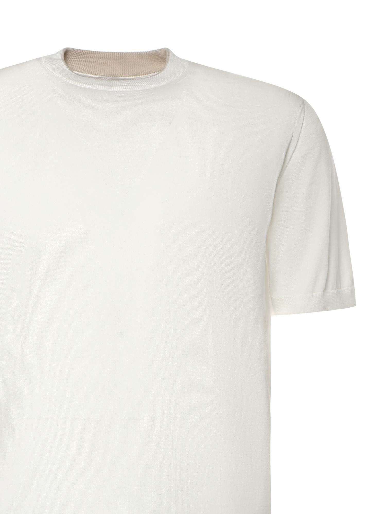 Maglia girocollo in cotone M76MAGM65MAG0M041 01-03 ELEVENTY 