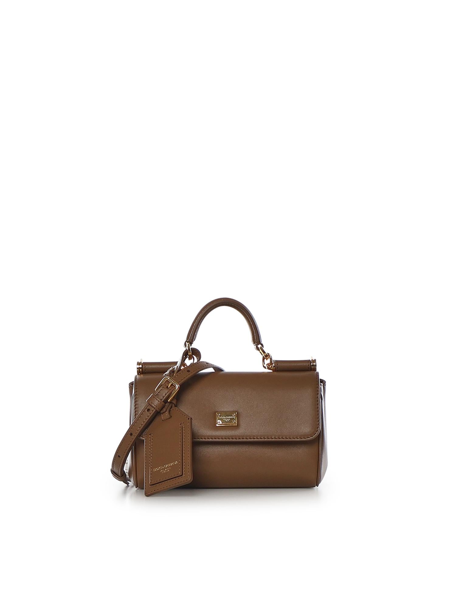 Borsa a mano My Sicily mini in pelle di vitello plongé BB7864 B73218Z093 DOLCE & GABBANA 