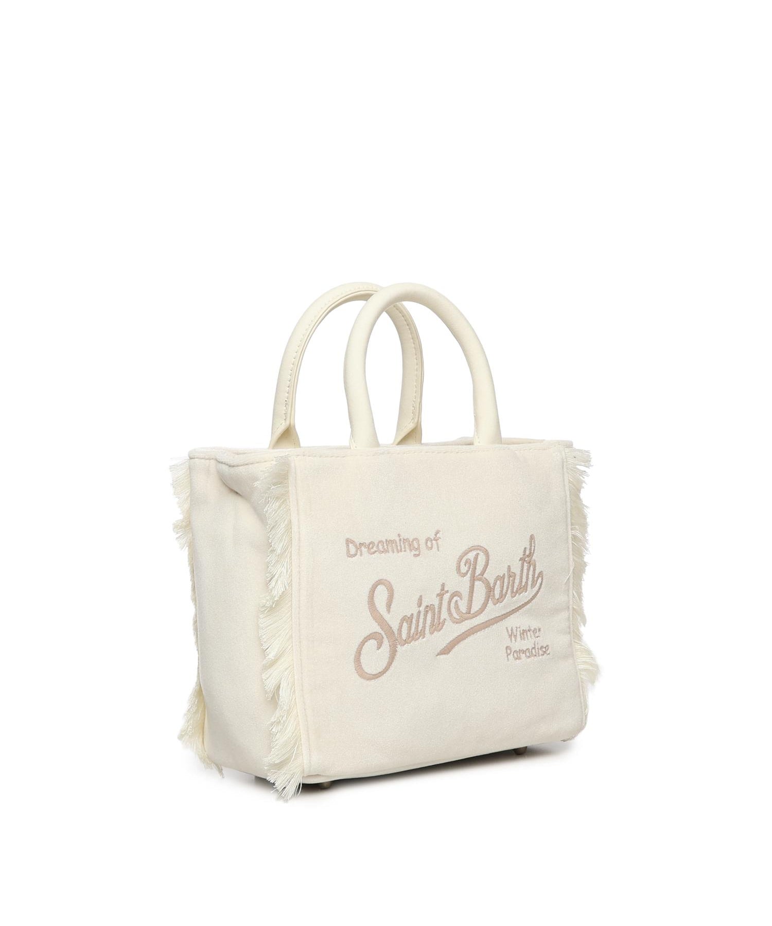 Mini bag Vanity velvet con logo VAMI027 01320I MC2 SAINT BARTH 