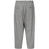 Pantaloni in lana a quadri PUMU0017A4 UTP787CHN99 MARNI 